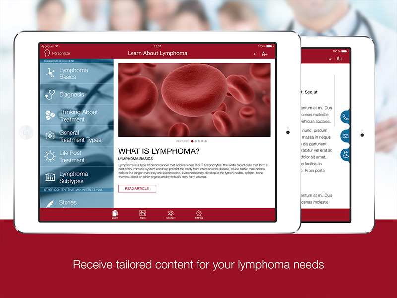 Lymphoma app