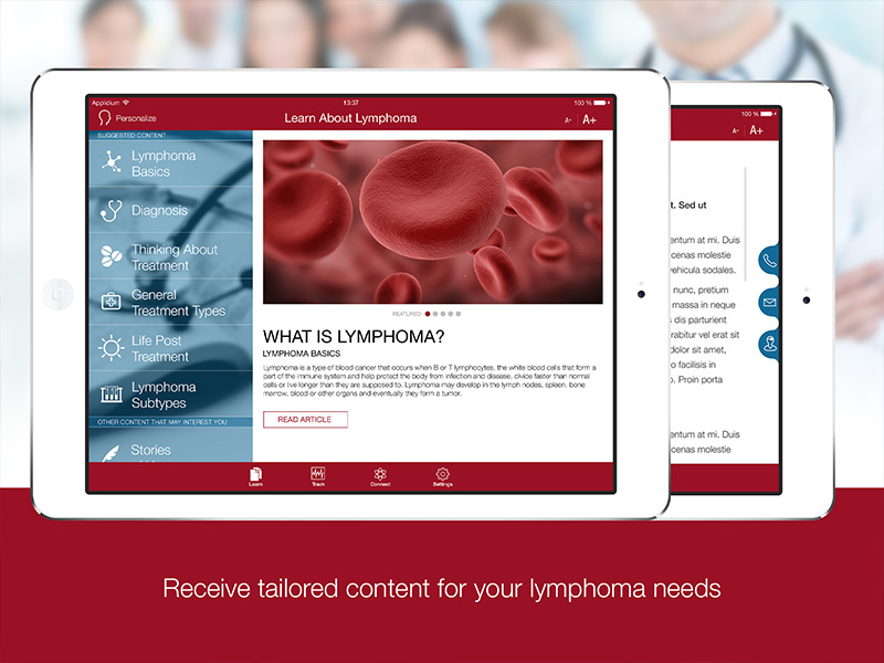 Lymphoma app