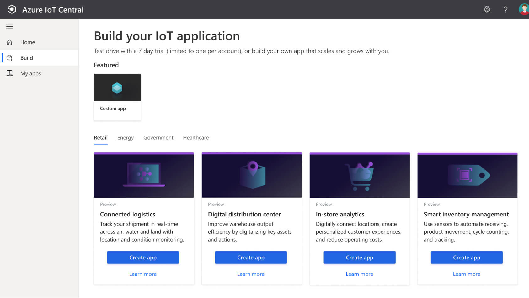 iot central Azure IoT platform Azure IoT platform