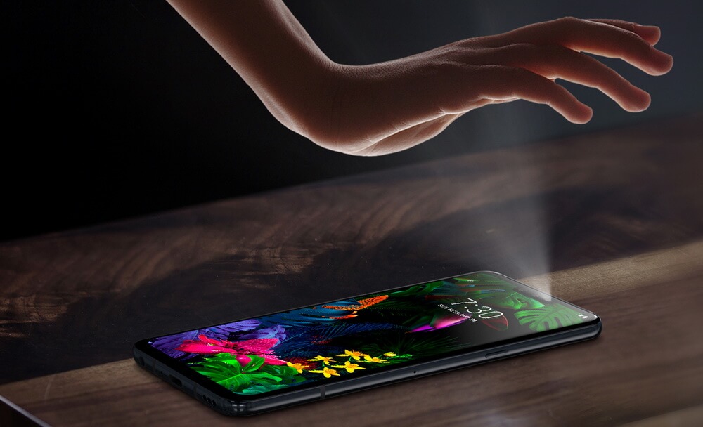 LG touchless interface_IoT mobile app iot mobile app design