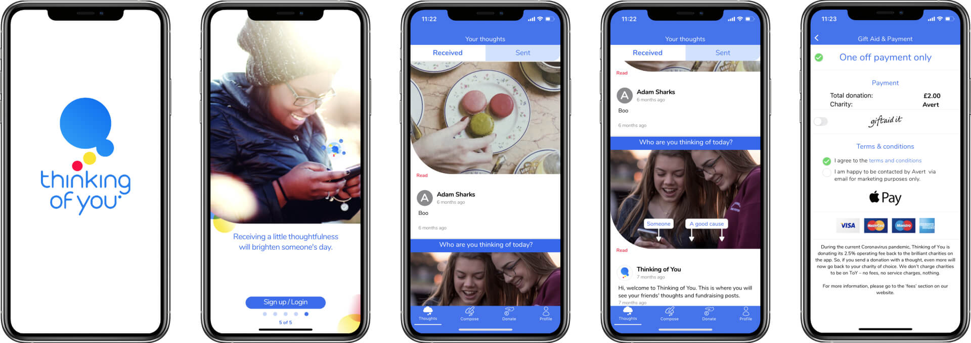 donation apps development