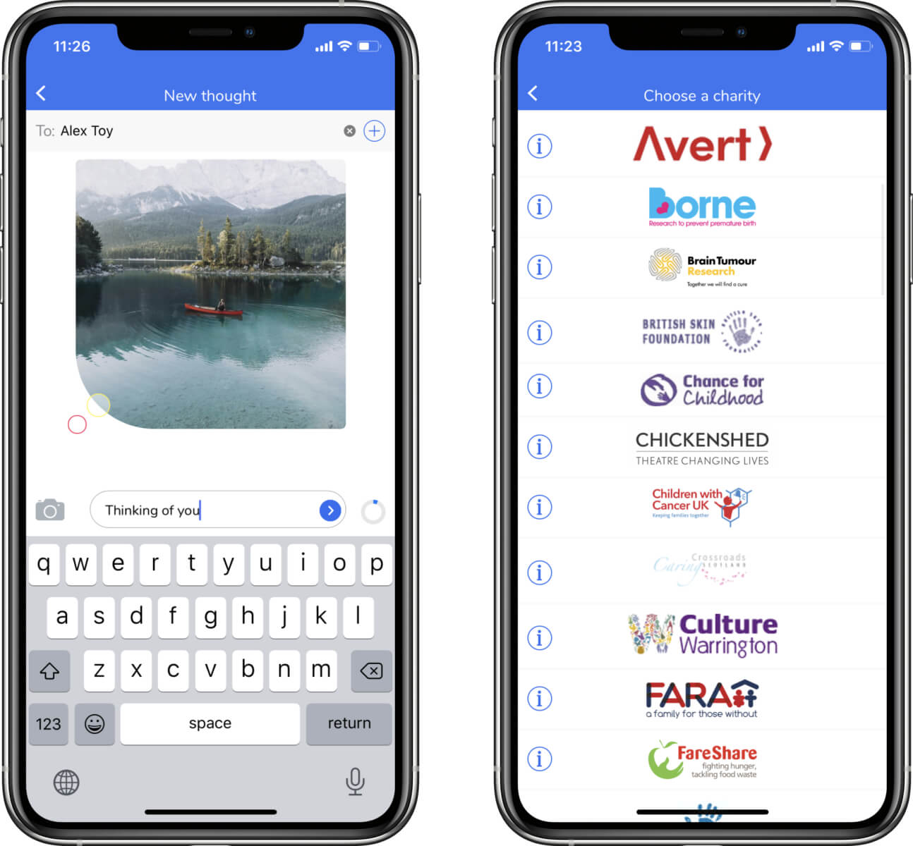 donation apps development