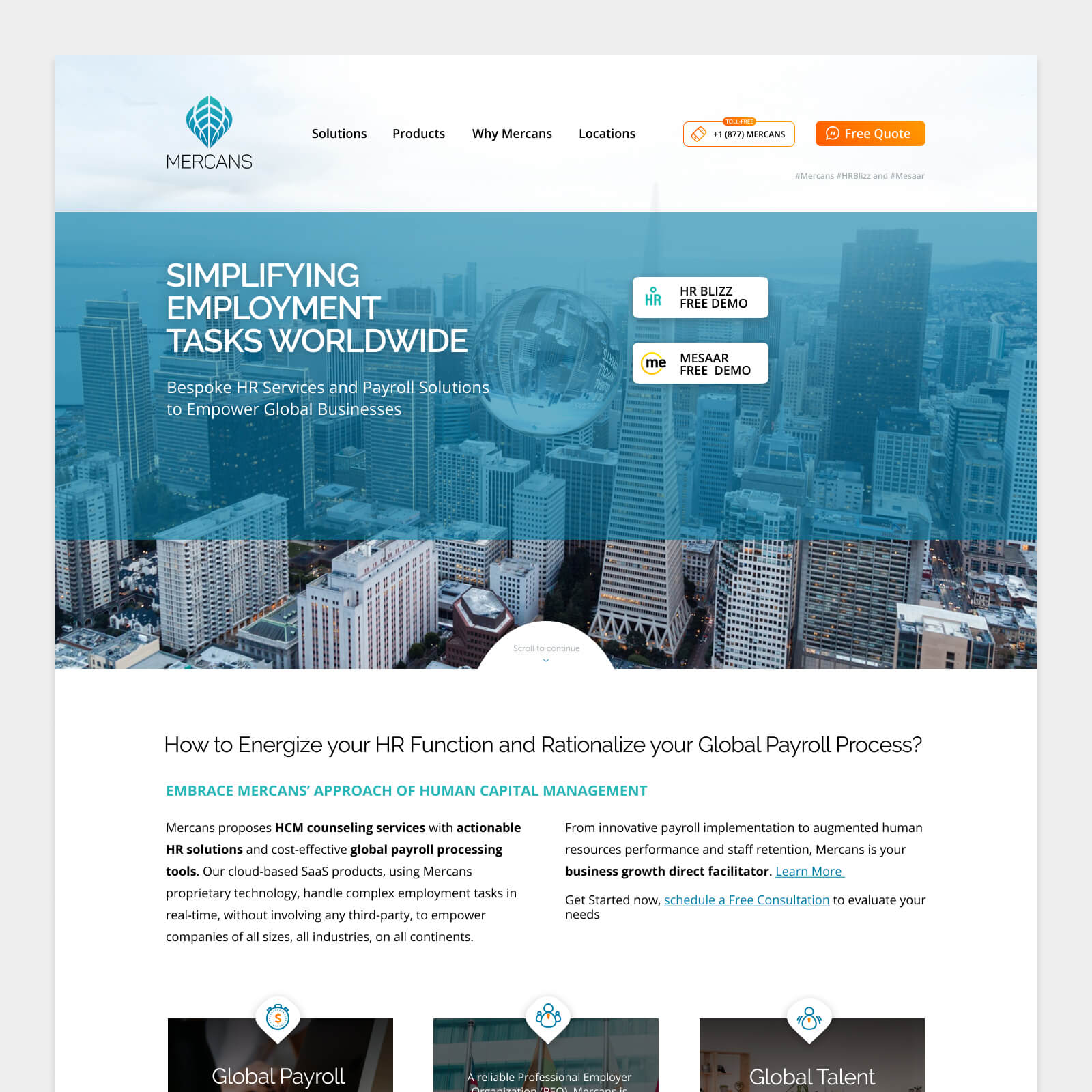 corporate website development