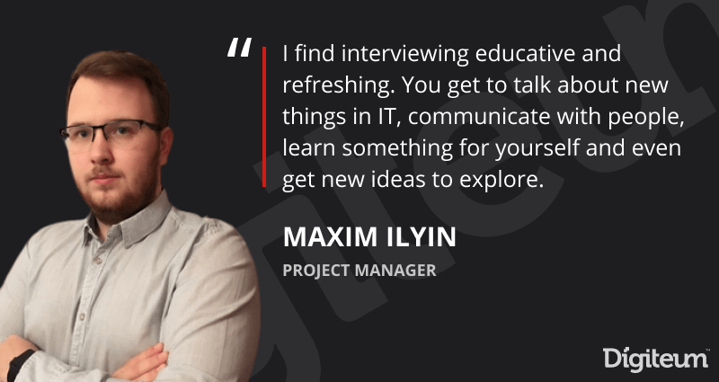 Maxim quote interview
