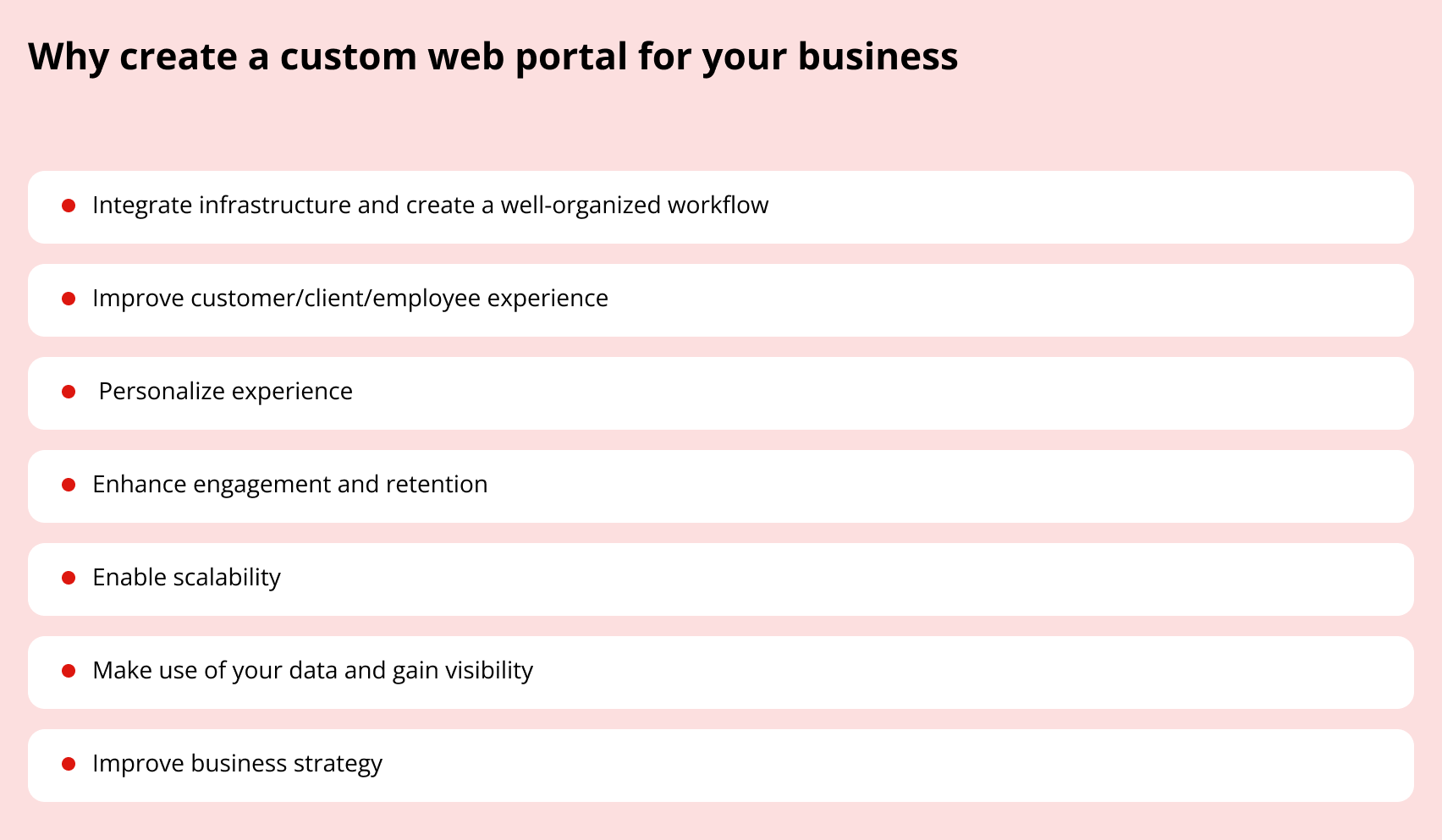 benefits of web portals