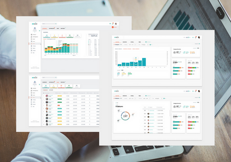 Data visualization dashboard SaaS data visualization dashboard