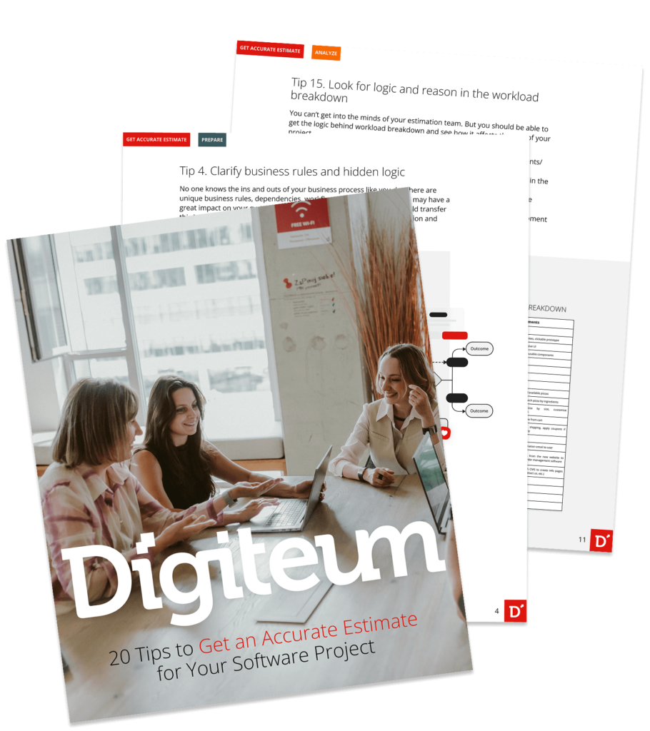 How to get an accurate estimate for software project digiteum